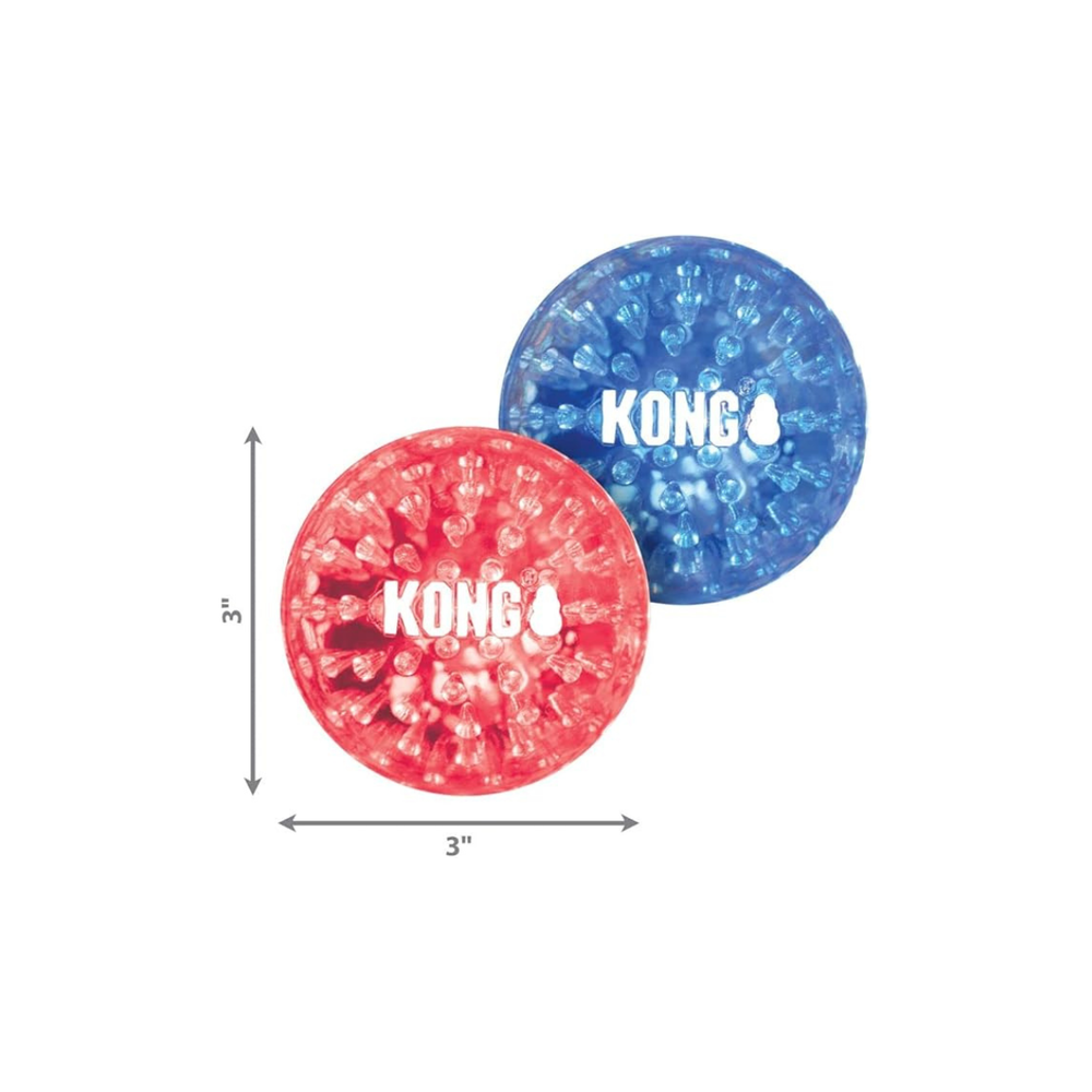 PELOTAS PARA PERRO SQUEEZZ GRANDES 2 PZAS KONG