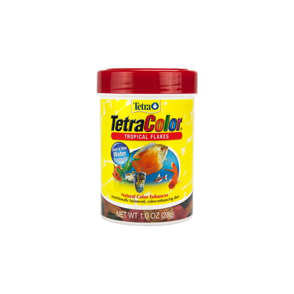 TETRACOLOR TROPICAL FLAKES 1 OZ FANCY PETS