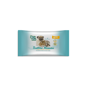 WET WIPES FOR DOG AND CAT 40 CT FANCY PETS