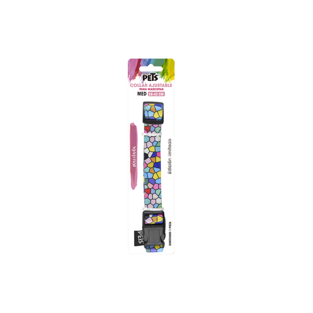 COLLAR MED GEO GLASS PARA PERRO GALERIA FANCY PETS