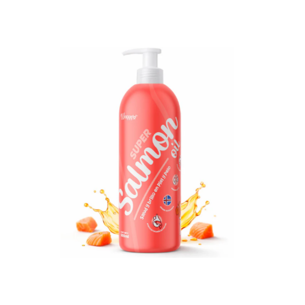 ACEITE DE SALMÓN HEMP 375 MG WAGGYS
