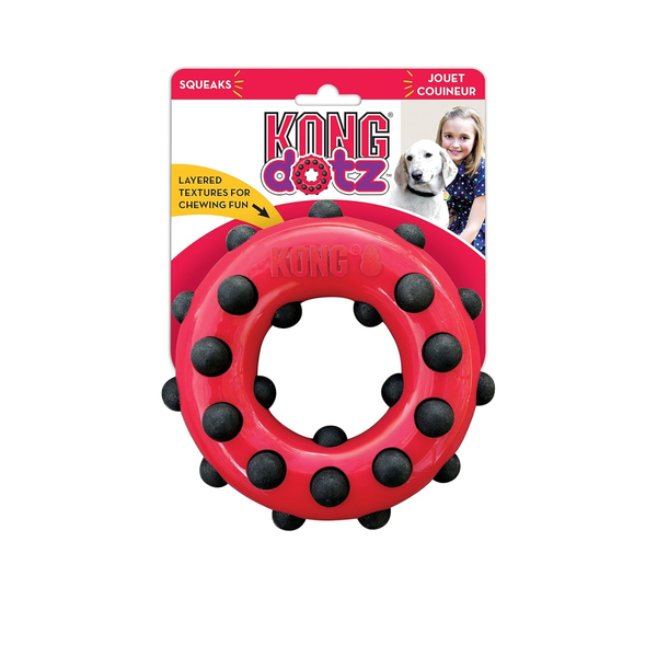 KONG Dotz Circle Chew Toy Large