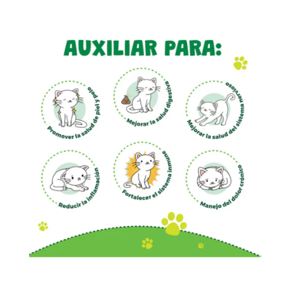 PREMIOS CALMANTES WELLNESS PARA GATOS WAGGY'S