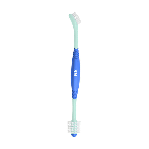 Fancy Pets cepillo dental de doble cabezal 360° para perro