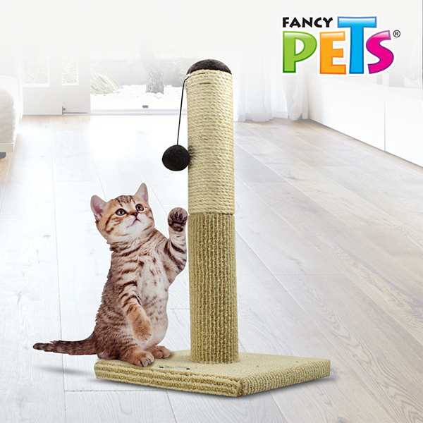 POSTE RASCADOR PARA GATO 55 CM FANCY PETS