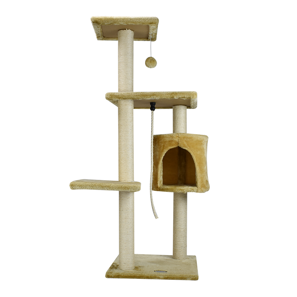 MUEBLE RASCADOR PARA GATO 112 CM FANCY PETS