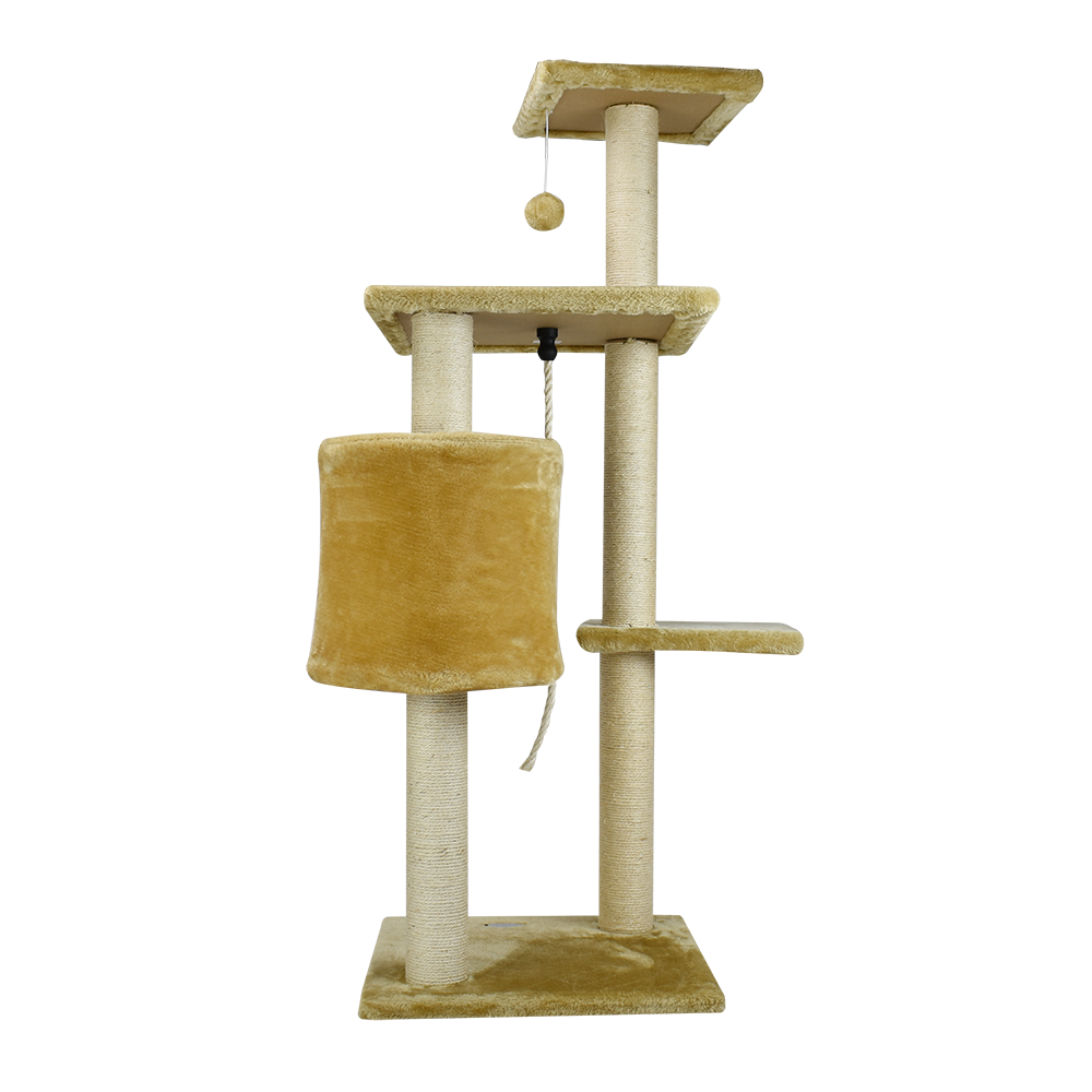 MUEBLE RASCADOR PARA GATO 112 CM FANCY PETS