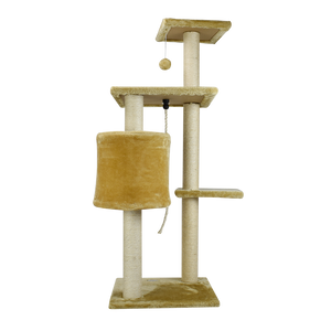 MUEBLE RASCADOR PARA GATO 112 CM FANCY PETS