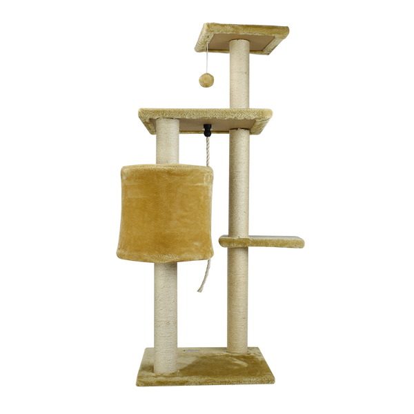 MUEBLE RASCADOR PARA GATO 112 CM FANCY PETS