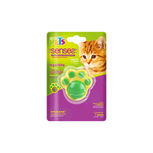 PAW TOY WITH CATNIP BALL FOR CAT PLAY FANCY PETS