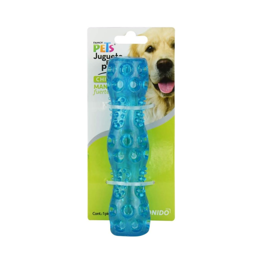 JUGUETE VARA FLEXIBLE CHICO CON SONIDO FANCY PETS