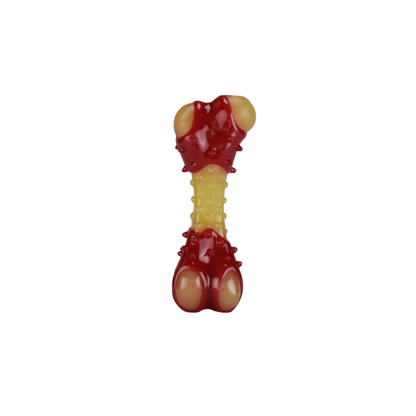 JUGUETE HUESO MED SABOR TOCINO FANCY PETS
