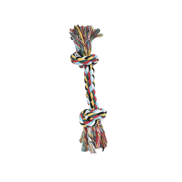 TOY BONE MED MULTICOLOR THREAD 30 CM FANCY PETS