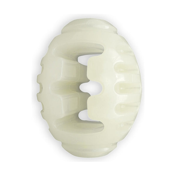 Fancy Pets Glow balón de rugby que brilla en la oscuridad para perro, grande
