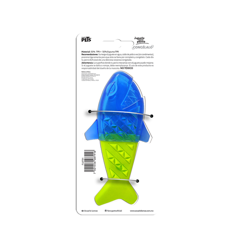 JUGUETE PEZ CONGELABLE COOL FANCY PETS