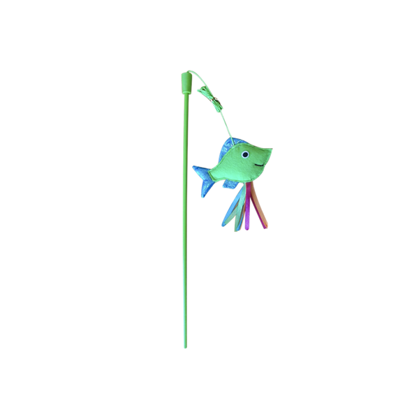 JUGUETE CAÑA DE PESCAR CATCH FANCY PETS