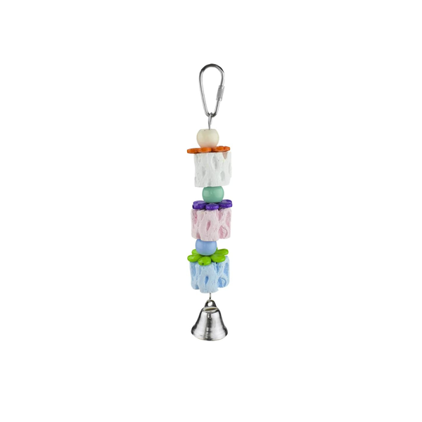 JUGUETE COLGANTE TRIPLE CON CALCIO FANCY PETS