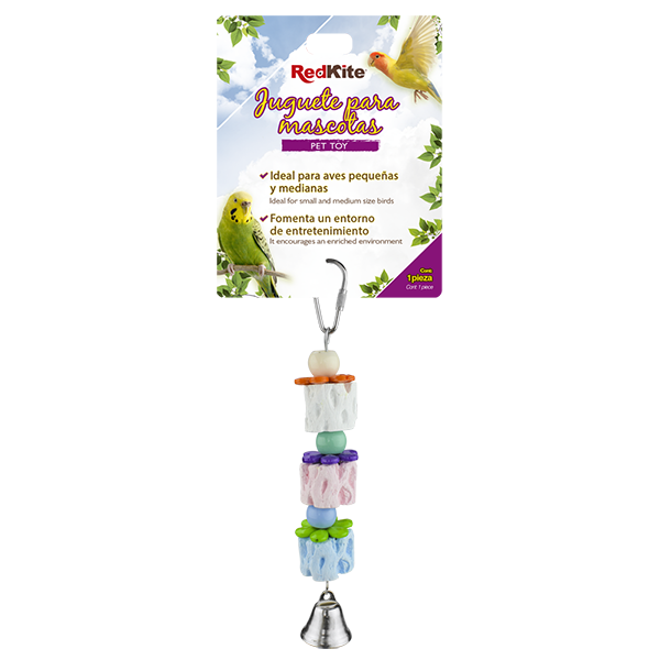 JUGUETE COLGANTE TRIPLE CON CALCIO FANCY PETS