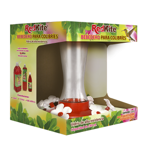 BEBEDERO DE VIDRIO PARA COLIBRI 590 ML FANCY PETS