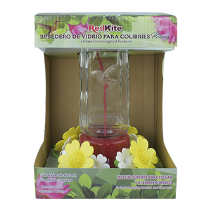 BEBEDERO DE VIDRIO PRISMA PARA COLIBRI 600 ML FANCY PETS