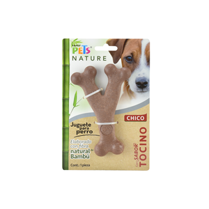 FANCY PETS TRIPLE SMALL BAMBOO BONE CHICKEN FLAVOR TOY