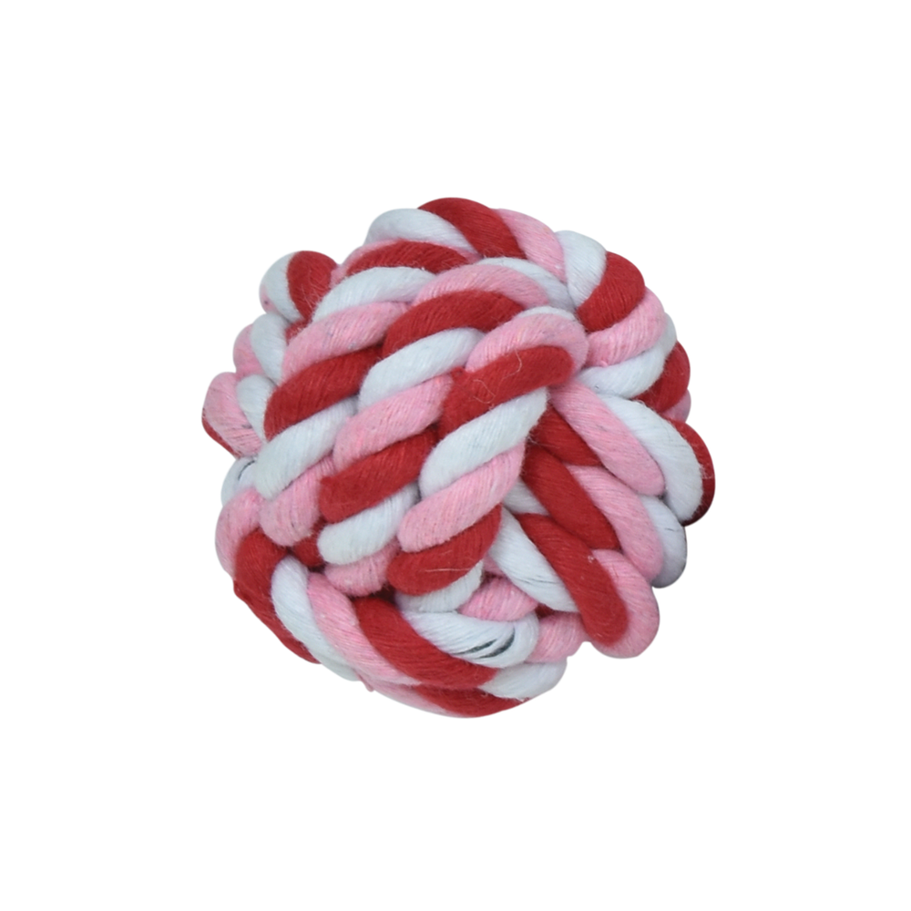 JUGUETE BOLA DE HILO CH MULTICOLOR FANCY PETS