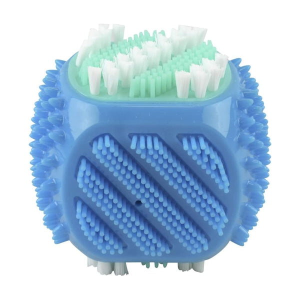 Fancy Pets cubo dental con cerdas y sonido para perro