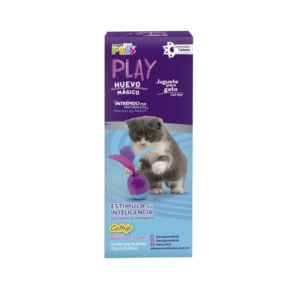 Huevo mágico con catnip Fancy Pets Play | PetHome