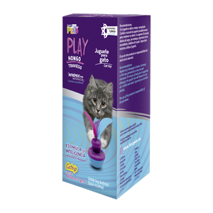 JUGUETE HONGO TRAVIESO CON CATNIP PARA GATO PLAY FANCY PETS