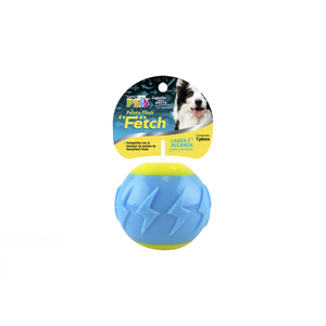 PELOTA FLASH CON SONIDO FANCY PETS