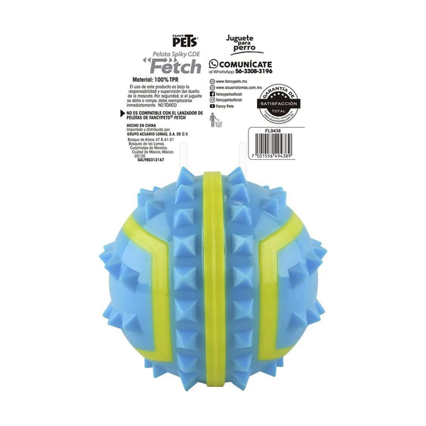 Fancy Pets Fetch pelota Spiky con picos para perro