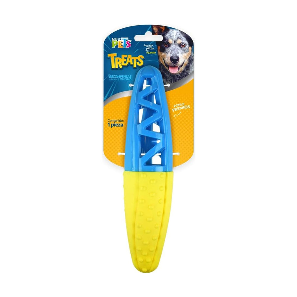Fancy Pets Treats juguete bala para premios con squeaker para perro