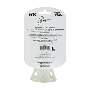 Fancy Pets Glow hueso que brilla en la oscuridad para perro
