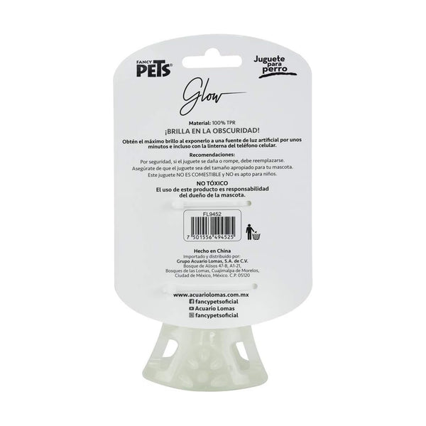 Fancy Pets Glow hueso que brilla en la oscuridad para perro
