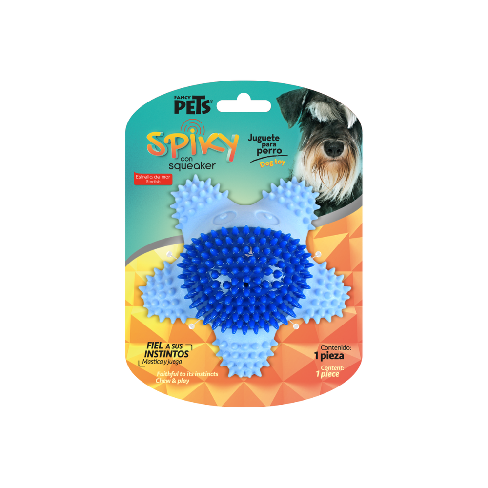 JUGUETE ESTRELLA DE MAR SPIKY FANCY PETS