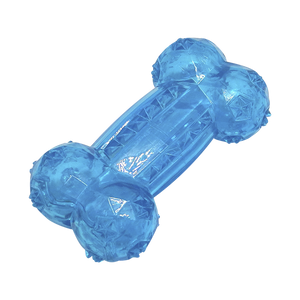 JUGUETE HUESO PRISMA GRANDE CON SONIDO FANCY PETS