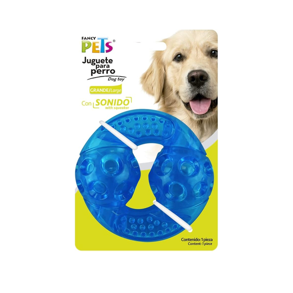 JUGUETE DONA FLEXIBLE GDE CON SONIDO FANCY PETS