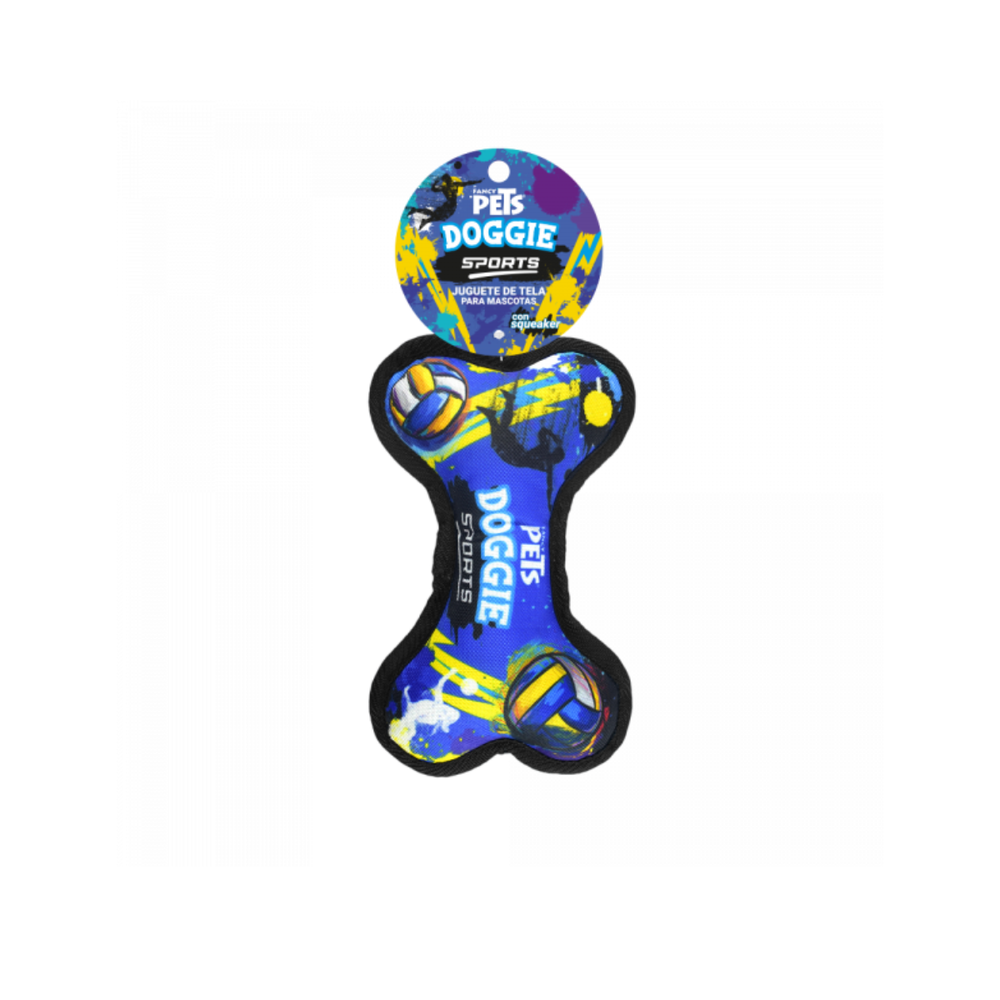 JUGUETE HUESO DE TELA VOLLEYBALL FANCY PETS