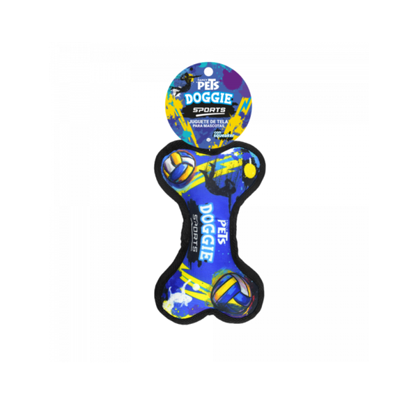 JUGUETE HUESO DE TELA VOLLEYBALL FANCY PETS