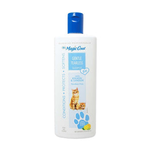 Four Paws Magic Coat shampoo sin lágrimas con queratina para gato y gatito, 355 ml