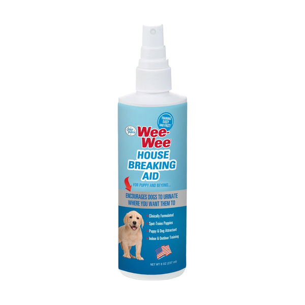 Four Paws Wee-Wee Housebreaking Aid spray atrayente para entrenar a cachorro y perro, 236 ml