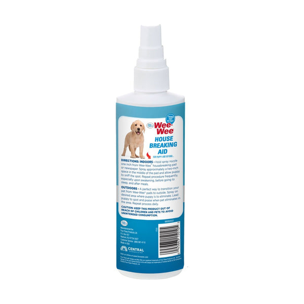 Four Paws Wee-Wee Housebreaking Aid spray atrayente para entrenar a cachorro y perro, 236 ml
