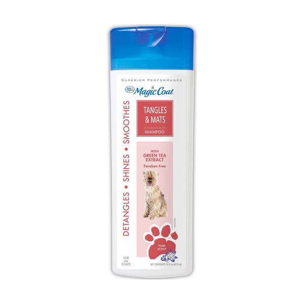 Four Paws Magic Coat shampoo para nudos y enredos de perro, aroma violeta