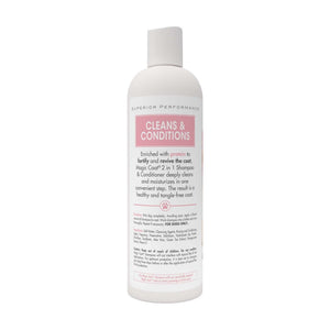 Four Paws Magic Coat shampoo y acondicionador 2 en 1 para perro, aroma aguas relajantes