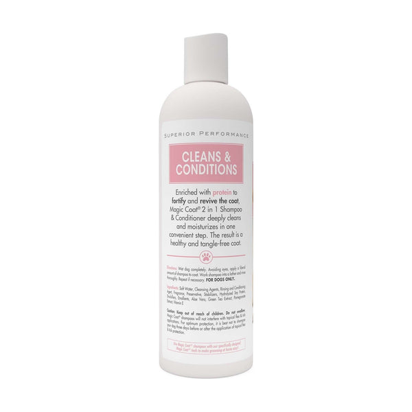 Four Paws Magic Coat shampoo y acondicionador 2 en 1 para perro, aroma aguas relajantes