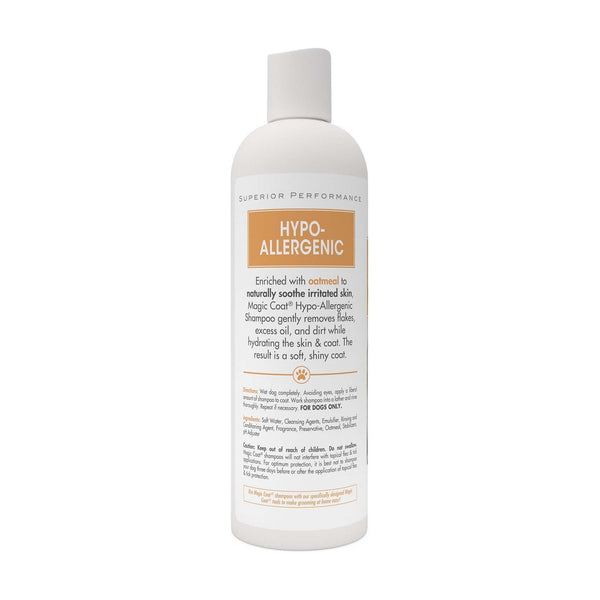 Four Paws Magic Coat shampoo hipoalergénico con avena para perro, aroma pepino, 473 ml