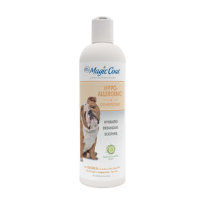 Four Paws Magic Coat acondicionador hipoalergénico con avena para perro, aroma pepino, 473 ml