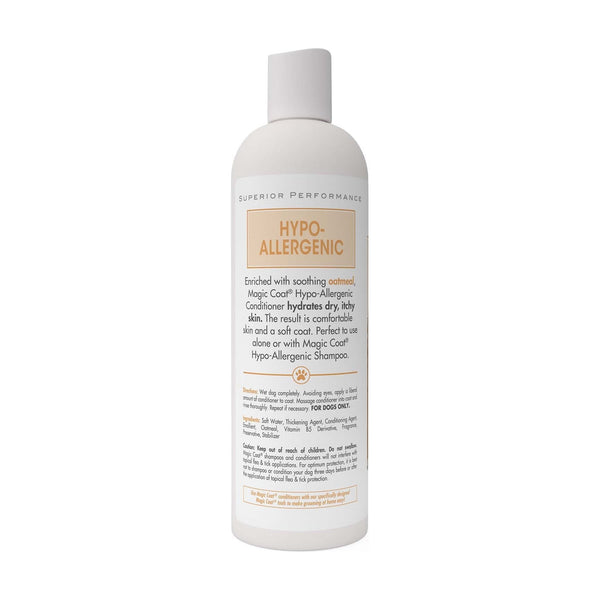 Four Paws Magic Coat acondicionador hipoalergénico con avena para perro, aroma pepino, 473 ml