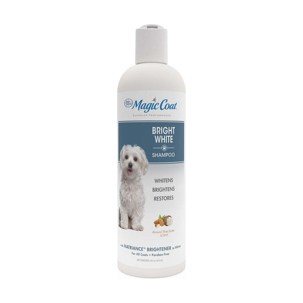 Four Paws Magic Coat Superior Performance shampoo Bright White para perro de pelo blanco, 473 ml