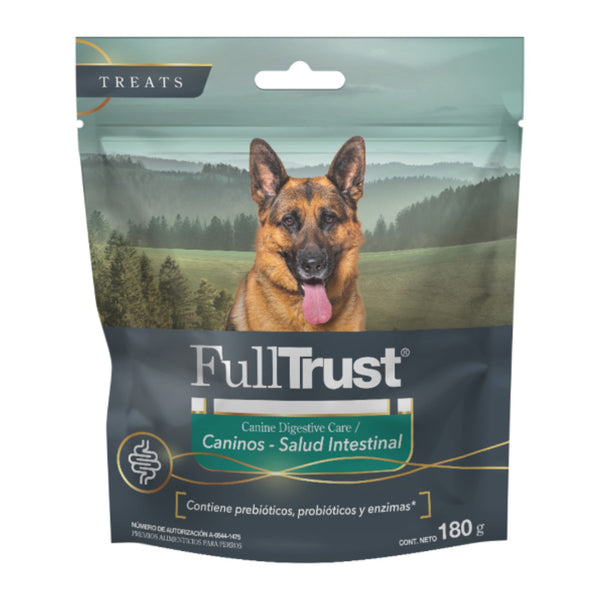 FullTrust premios funcionales para perro, salud intestinal, 180 g